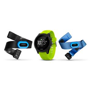 Forerunner 935 Black Tri-Bundle, Yellow band