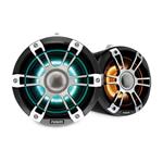 FUSION 8.8'' Sports Grey Chrome Tower Speaker, CRGBW LED