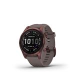 Garmin fenix 7S Sapphire Solar, Dark Bronze Titanium, Shale Gray Band