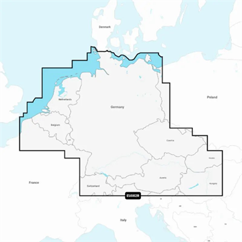 Garmin Navionics+ /NSEU082R/Benelux & Germany/REGULAR