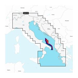 Garmin Navionics Vision+ /NVEU014R/Taliansko a Jadranské More/REGULAR