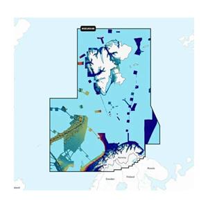 Garmin Navionics Vision+ /NVEU054R/Nórsko, Vestfjden - Svalbard/REGULAR