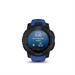 Instinct 3 - 45mm, AMOLED, Black, Bolt Blue silicone band