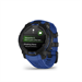 Instinct 3 - 45mm, AMOLED, Black, Bolt Blue silicone band