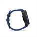 Instinct 3 - 45mm, AMOLED, Black, Bolt Blue silicone band