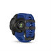 Instinct 3 - 45mm, AMOLED, Black, Bolt Blue silicone band