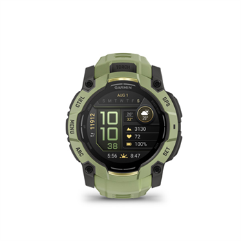 Instinct 3 - 50mm, AMOLED, Fern green, Fern green silicone band (Limited)