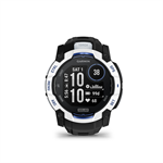 Instinct 3 - 50mm, Solar, Whitestone, Black silicone band