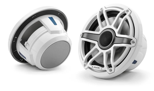 JL Audio® M6 Marine Speaker (2ks), 7,7" with White Sport-Grille