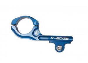K-EDGE GO BIG vysunutý držiak na riadidlá, blue