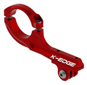 K-EDGE GO BIG vysunutý držiak na riadidlá, red