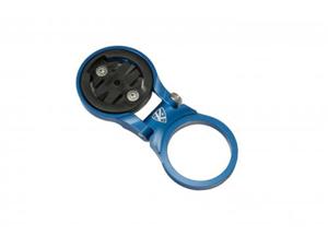 K-Edge polohovateľný držiak na predstavec pre Garmin - PRO, blue