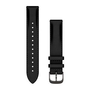 Kožený remienok Quick Release (18 mm), Black - Slate