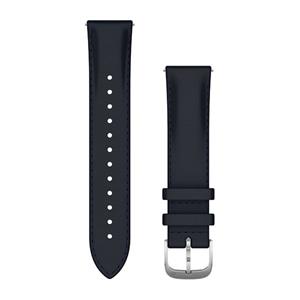Kožený remienok Quick Release (20 mm), Navy - Silver