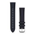 Kožený remienok Quick Release (20 mm), Navy - Silver