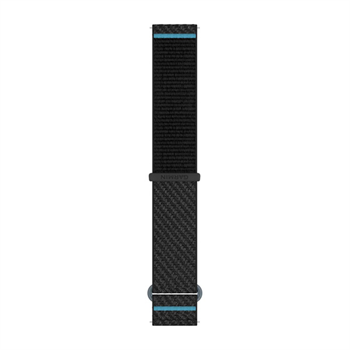 Quick Release (20 mm) remienok ComfortFit, Black/Azure