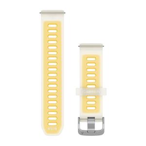 Silikónový remienok pre Forerunner 570 - 42mm, Bone/Mango - 20 mm