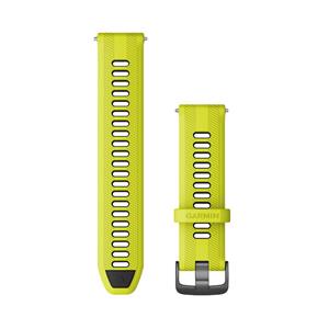 Silikónový remienok pre Forerunner 965, Amp Yellow/Black - 22 mm