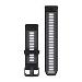 Silikónový remienok pre Forerunner 970, Black - 22 mm