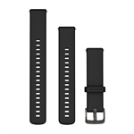 Silikónový remienok Quick Release (18 mm), Black Slate