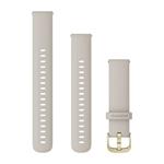 Silikónový remienok Quick Release (18 mm), Light Sand - Light Gold