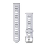 Silikónový remienok Quick Release (18 mm), Whitestone - Silver