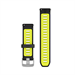 Silikónový remienok Quick Release (20 mm), Black/Amp Yellow