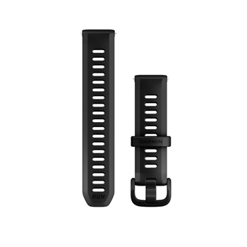 Silikónový remienok Quick Release (20 mm), Black
