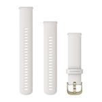 Silikónový remienok Quick Release (20 mm), Ivory - Cream Gold