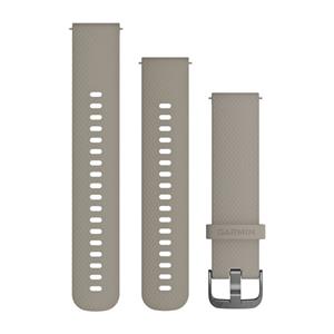 Silikónový remienok Quick Release (20 mm), Sandstone - Slate