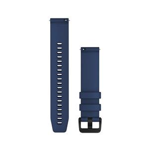 Silikónový remienok Quick Release (20 mm), Tidal Blue s čiernou prackou