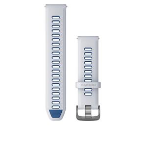 Silikónový remienok Quick Release (22 mm), Whitestone/Tidal Blue