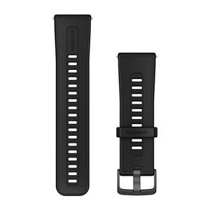 Silikónový remienok Quick Release (24 mm), Black