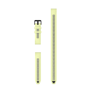 Silikonový remienok QuickFit 20 - Citron (+ extra dlhý remienok)