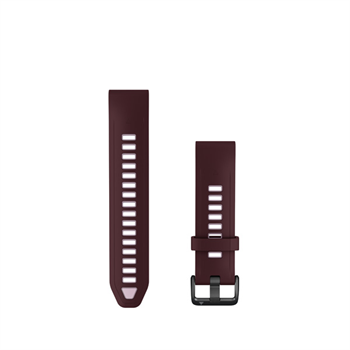 Silikonový remienok QuickFit 20 - Dark Cherry/Dust Rose