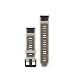 Silikonový remienok QuickFit 20 - Fog Gray/Dark Sandstone