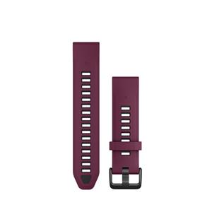 Silikonový remienok QuickFit 20 - Merlot/Graphite