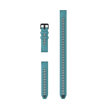 Silikonový remienok QuickFit 20 - Turquoise (+ extra dlhý remienok)