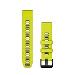 Silikonový remienok QuickFit 22 - Amp Yellow/Graphite