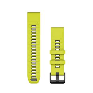 Silikonový remienok QuickFit 22 - Amp Yellow/Graphite