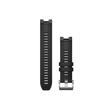 Silikónový remienok QuickFit 22 - Black (MARQ)