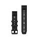 Silikonový remienok QuickFit 22 - Black