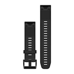 Silikonový remienok QuickFit™ 22 na zápästie pre fénix 5 (Plus) a Forerunner 935 - čierny ND)