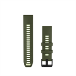 Silikónový remienok QuickFit 22 - Olive Drab/Citron