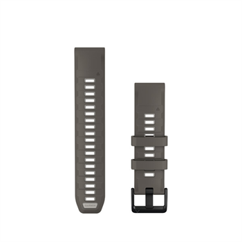 Silikónový remienok QuickFit 22 - Pebble Gray/Silver Gray