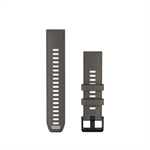 Silikónový remienok QuickFit 22 - Pebble Gray/Silver Gray