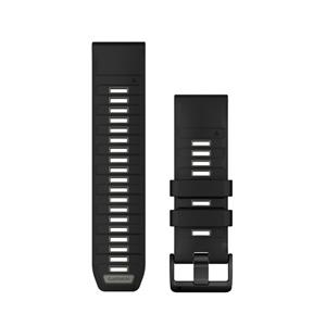 Silikónový remienok QuickFit 26 - Black/Pebble Gray