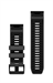 Silikónový remienok QuickFit 26 - Graphite/Black