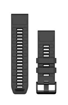 Silikónový remienok QuickFit 26 - Graphite/Black