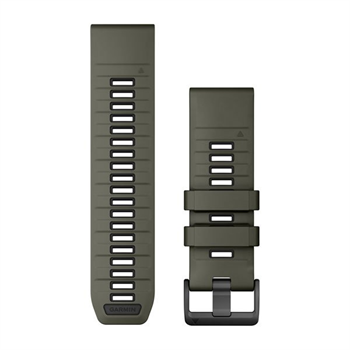 Silikónový remienok QuickFit 26 - Olive Drab/Black